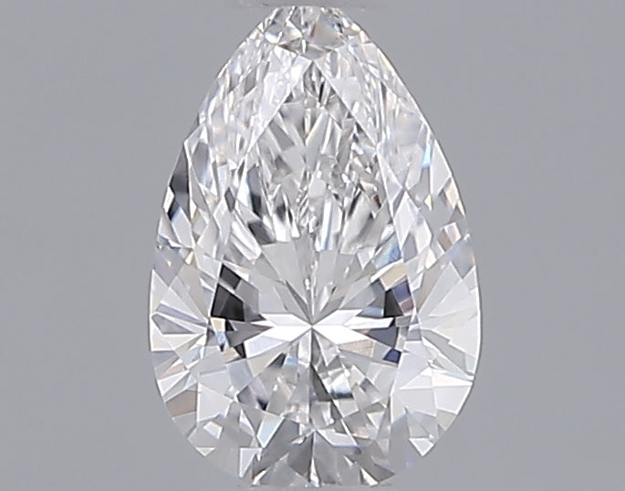 0.52 Carat Pear Shaped, Ideal Cut, D Color, VVS2 Clarity, IGI Certified Lab Grown Diamond
