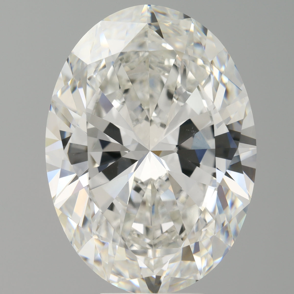 9.02 Carat Oval Shaped, Ideal Cut, F Color, VVS2 Clarity, IGI Certified Lab Grown Diamond