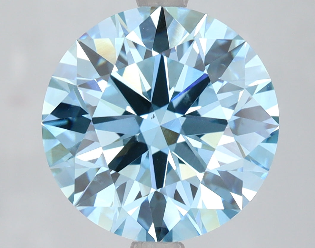 4.62 Carat Round Shaped, Ideal Cut, VS1 Clarity, IGI Certified Lab Grown Diamond