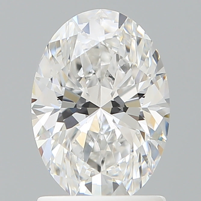 1.55 Carat Oval Shaped, Excellent Cut, D Color, VVS2 Clarity, IGI Certified Lab Grown Diamond