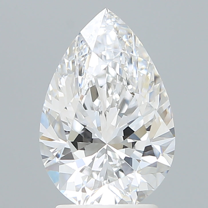 2.67 Carat Pear Shaped, Excellent Cut, D Color, VVS1 Clarity, IGI Certified Lab Grown Diamond