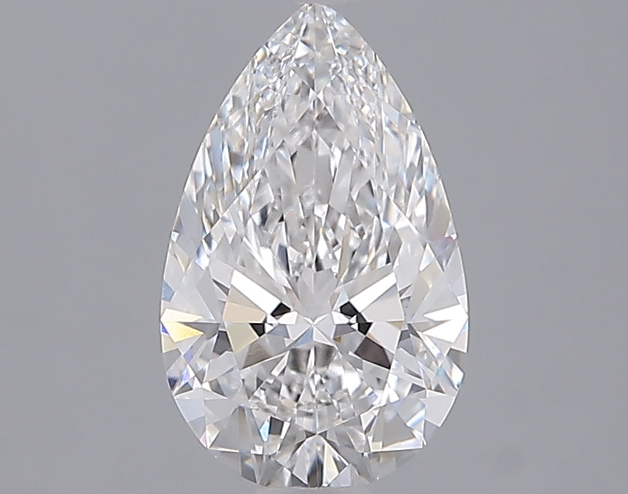 1.53 Carat Pear Shaped, Ideal Cut, E Color, VVS1 Clarity, IGI Certified Lab Grown Diamond