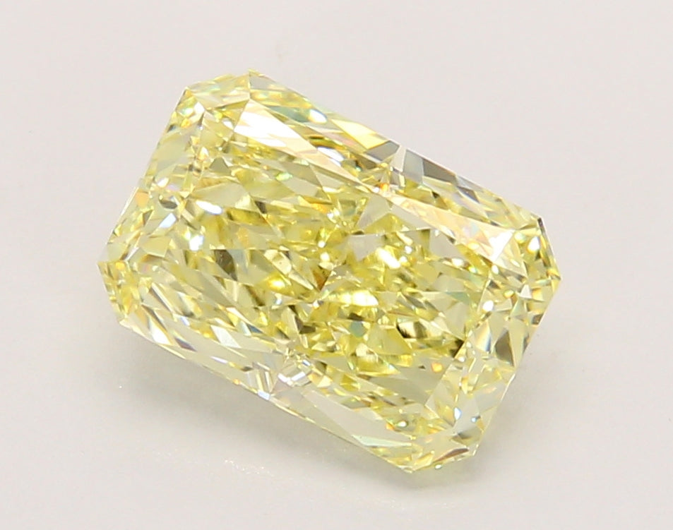 3.01 Carat Radiant Shaped, Ideal Cut, VVS2 Clarity, IGI Certified Lab Grown Diamond