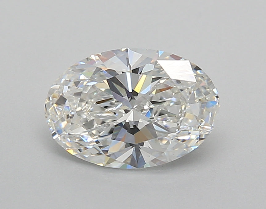 1.36 Carat Oval Shaped, Excellent Cut, F Color, VS1 Clarity, IGI Certified Lab Grown Diamond