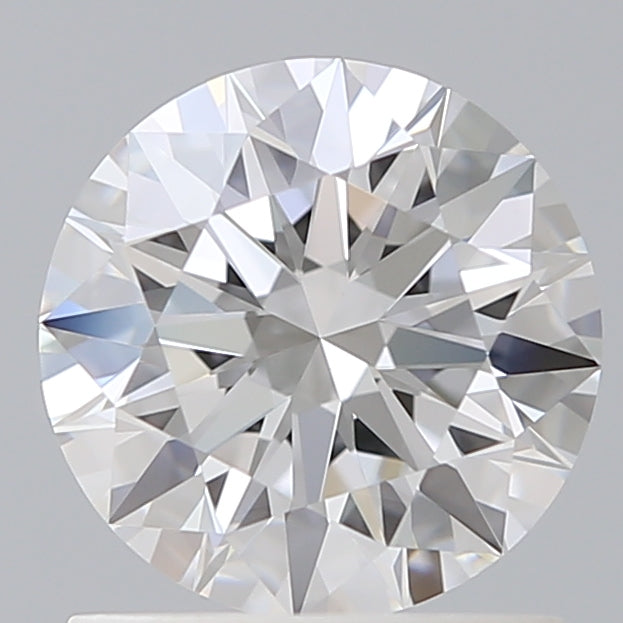 1.18 Carat Round Shaped, Ideal Cut, D Color, VVS2 Clarity, IGI Certified Lab Grown Diamond