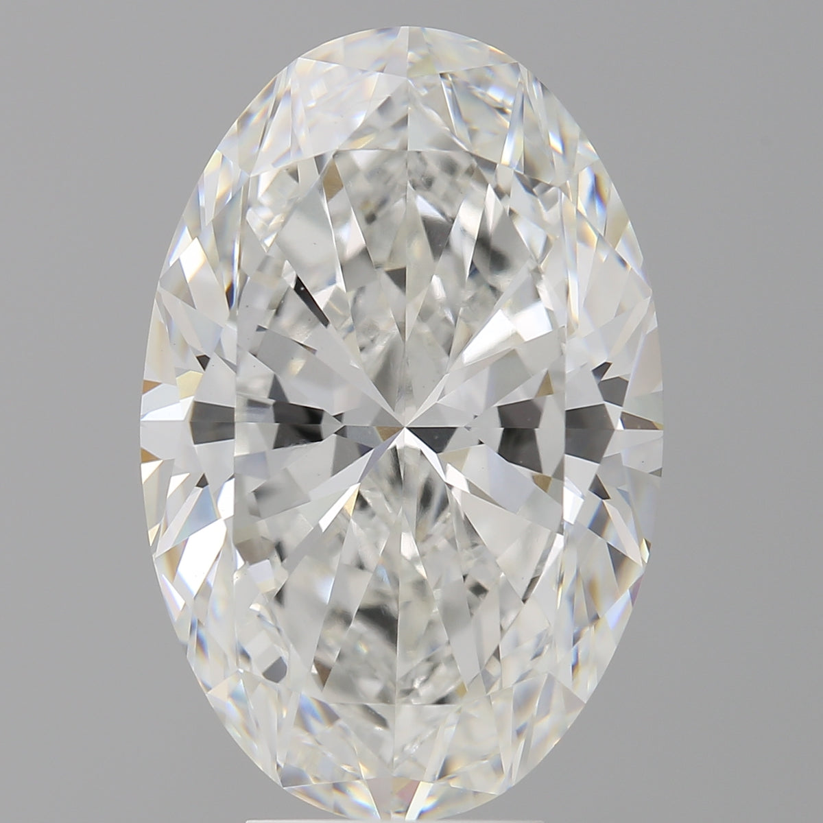 7.51 Carat Oval Shaped, Ideal Cut, F Color, VVS2 Clarity, IGI Certified Lab Grown Diamond