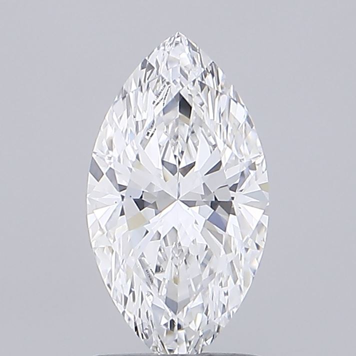 1.50 Carat Marquise Shaped, Ideal Cut, D Color, VS1 Clarity, IGI Certified Lab Grown Diamond