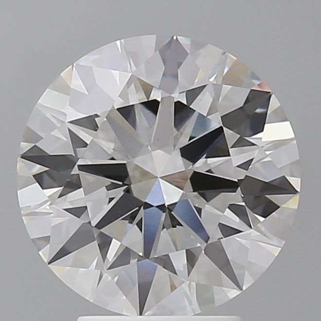 4.01 Carat Round Shaped, Excellent Cut, E Color, VVS2 Clarity, IGI Certified Lab Grown Diamond