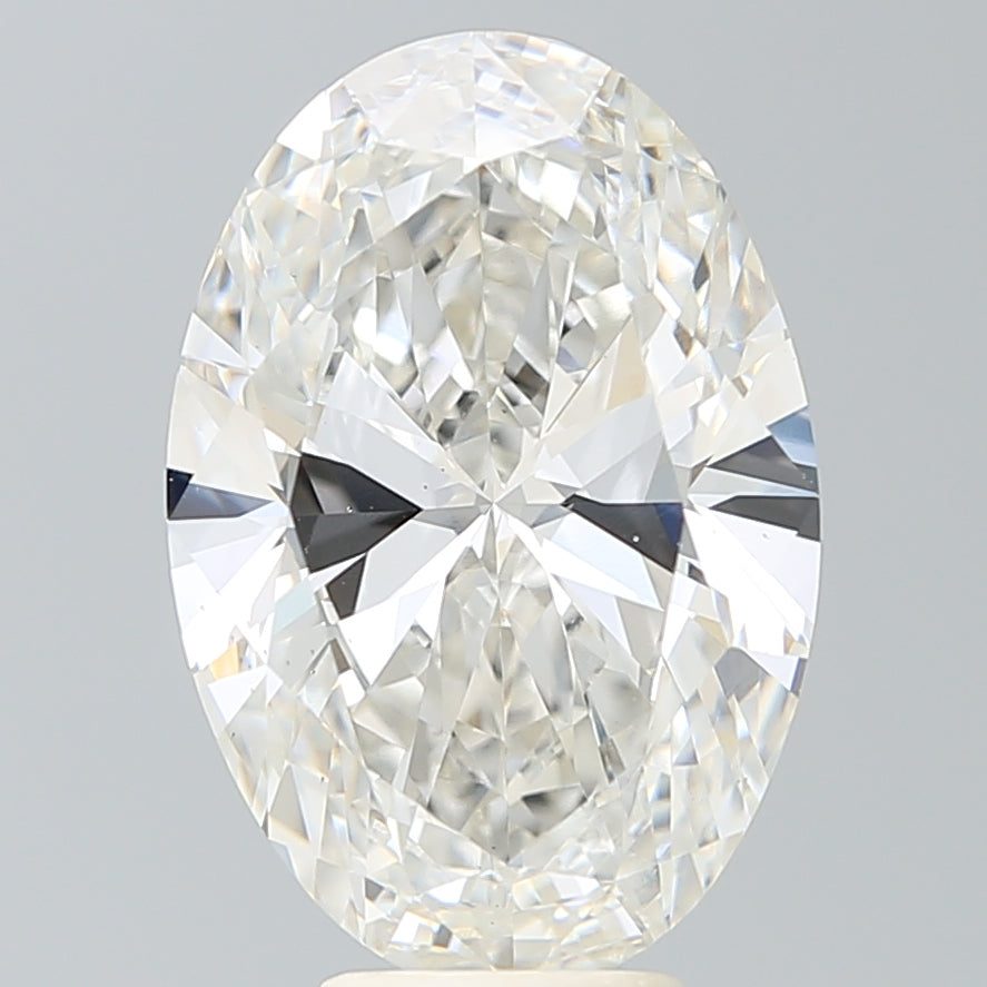 6.40 Carat Oval Shaped, Ideal Cut, H Color, VS2 Clarity, IGI Certified Lab Grown Diamond
