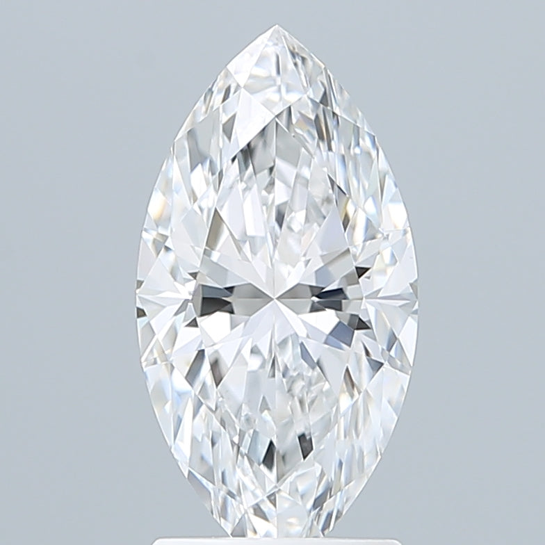 2.08 Carat Marquise Shaped, Excellent Cut, D Color, VVS2 Clarity, IGI Certified Lab Grown Diamond