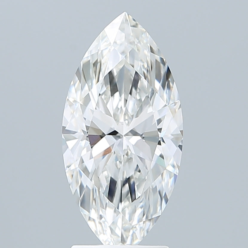 2.71 Carat Marquise Shaped, Ideal Cut, F Color, VVS2 Clarity, IGI Certified Lab Grown Diamond