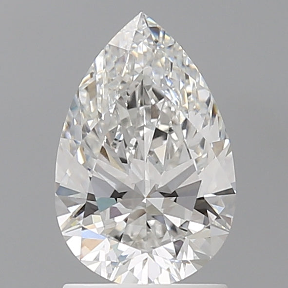 1.55 Carat Pear Shaped, Ideal Cut, E Color, VS1 Clarity, IGI Certified Lab Grown Diamond