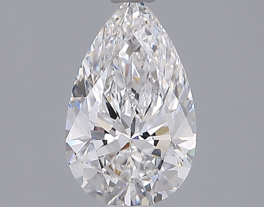 1.54 Carat Pear Shaped, Ideal Cut, D Color, VS1 Clarity, IGI Certified Lab Grown Diamond