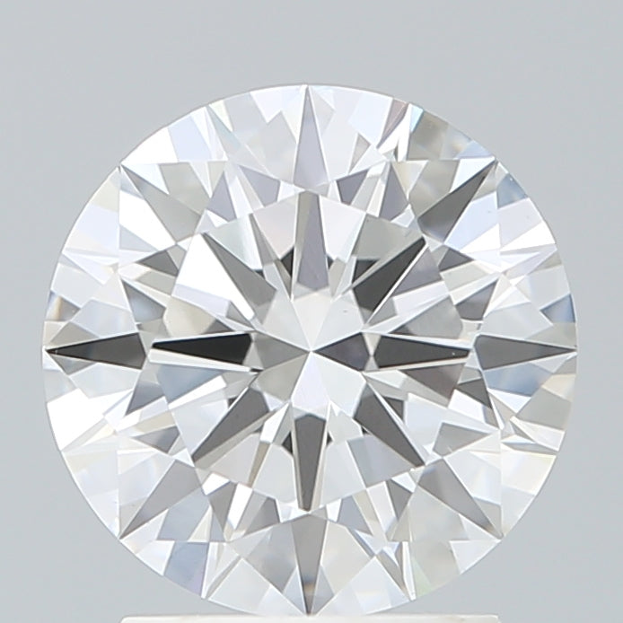 2.13 Carat Round Shaped, Excellent Cut, E Color, VVS2 Clarity, IGI Certified Lab Grown Diamond