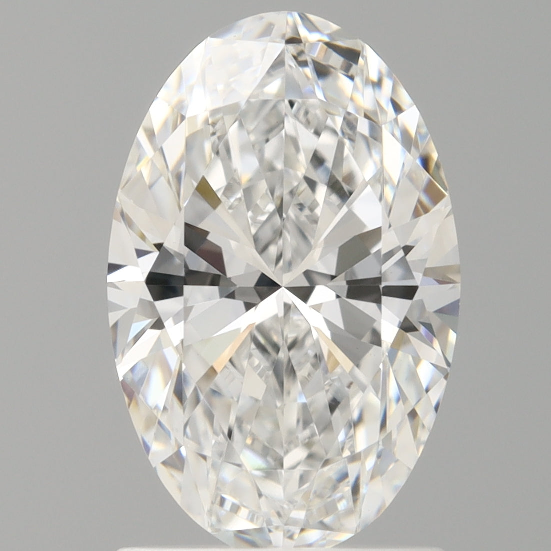 1.58 Carat Oval Shaped, Ideal Cut, D Color, VS1 Clarity, IGI Certified Lab Grown Diamond