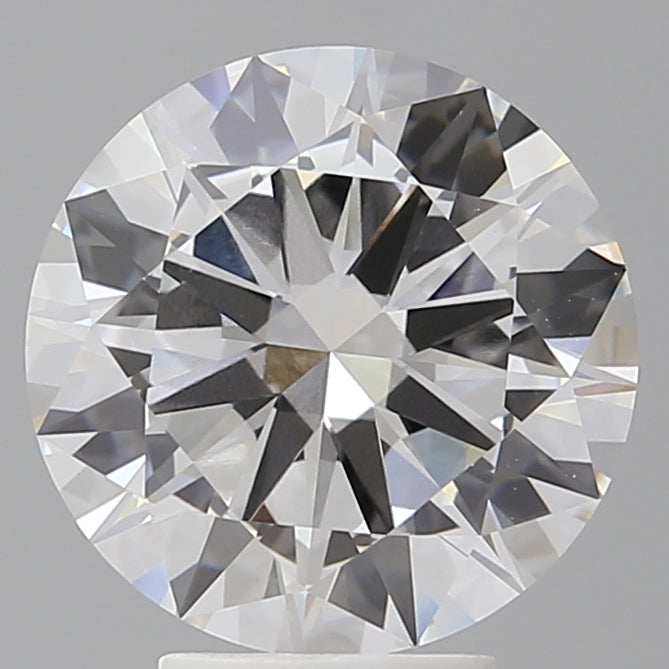 4.50 Carat Round Shaped, Excellent Cut, E Color, VVS2 Clarity, IGI Certified Lab Grown Diamond