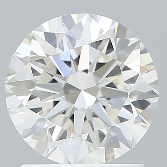 1.57 Carat Round Shaped, Excellent Cut, F Color, VVS2 Clarity, IGI Certified Lab Grown Diamond