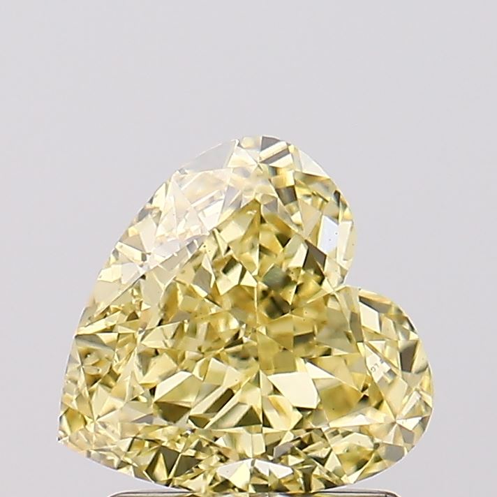 1.52 Carat Heart Shaped, Very Good Cut, VS1 Clarity, IGI Certified Lab Grown Diamond