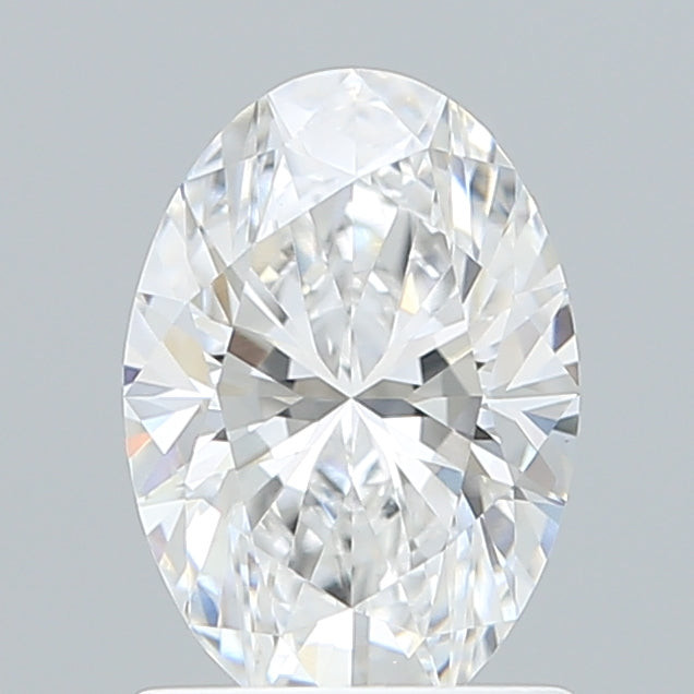 1.27 Carat Oval Shaped, Excellent Cut, D Color, VVS2 Clarity, IGI Certified Lab Grown Diamond