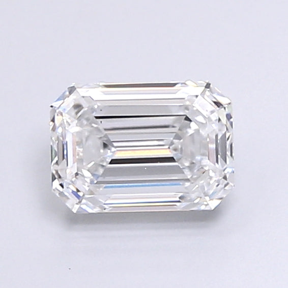 1.76 Carat Emerald Shaped, Very Good Cut, D Color, VS1 Clarity, IGI Certified Lab Grown Diamond