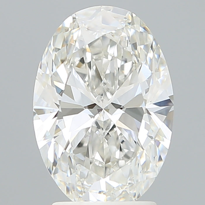 2.81 Carat Oval Shaped, Ideal Cut, E Color, VVS2 Clarity, IGI Certified Lab Grown Diamond