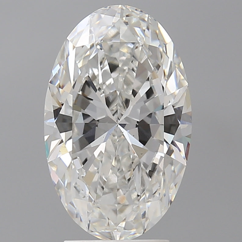 3.56 Carat Oval Shaped, Ideal Cut, E Color, VS1 Clarity, IGI Certified Lab Grown Diamond