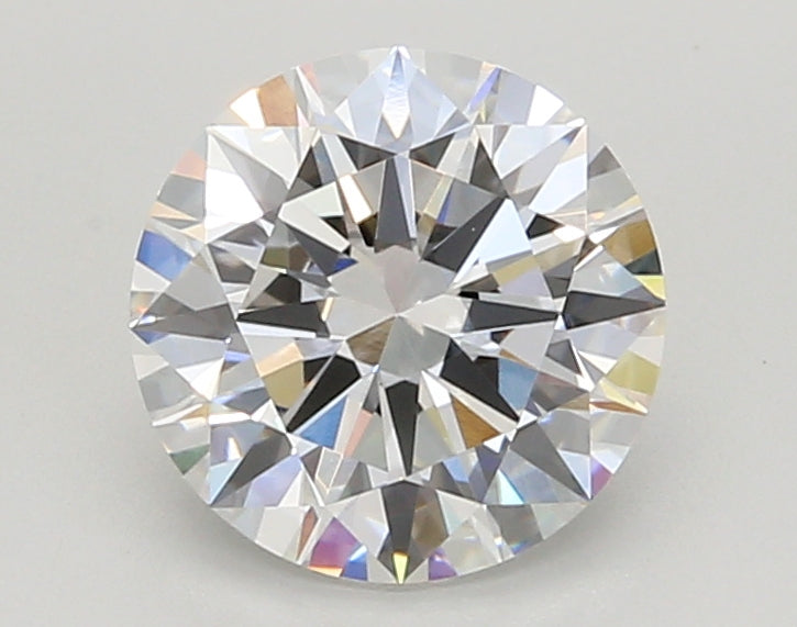2.01 Carat Round Shaped, Ideal Cut, D Color, VVS2 Clarity, IGI Certified Lab Grown Diamond