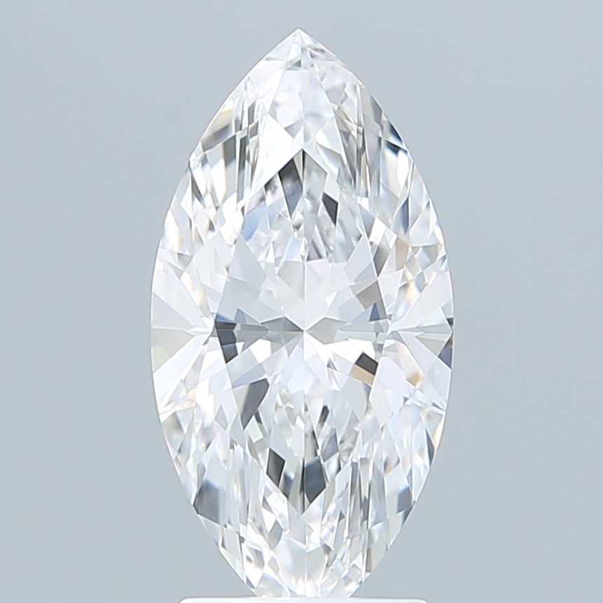 2.55 Carat Marquise Shaped, Ideal Cut, E Color, VVS2 Clarity, IGI Certified Lab Grown Diamond
