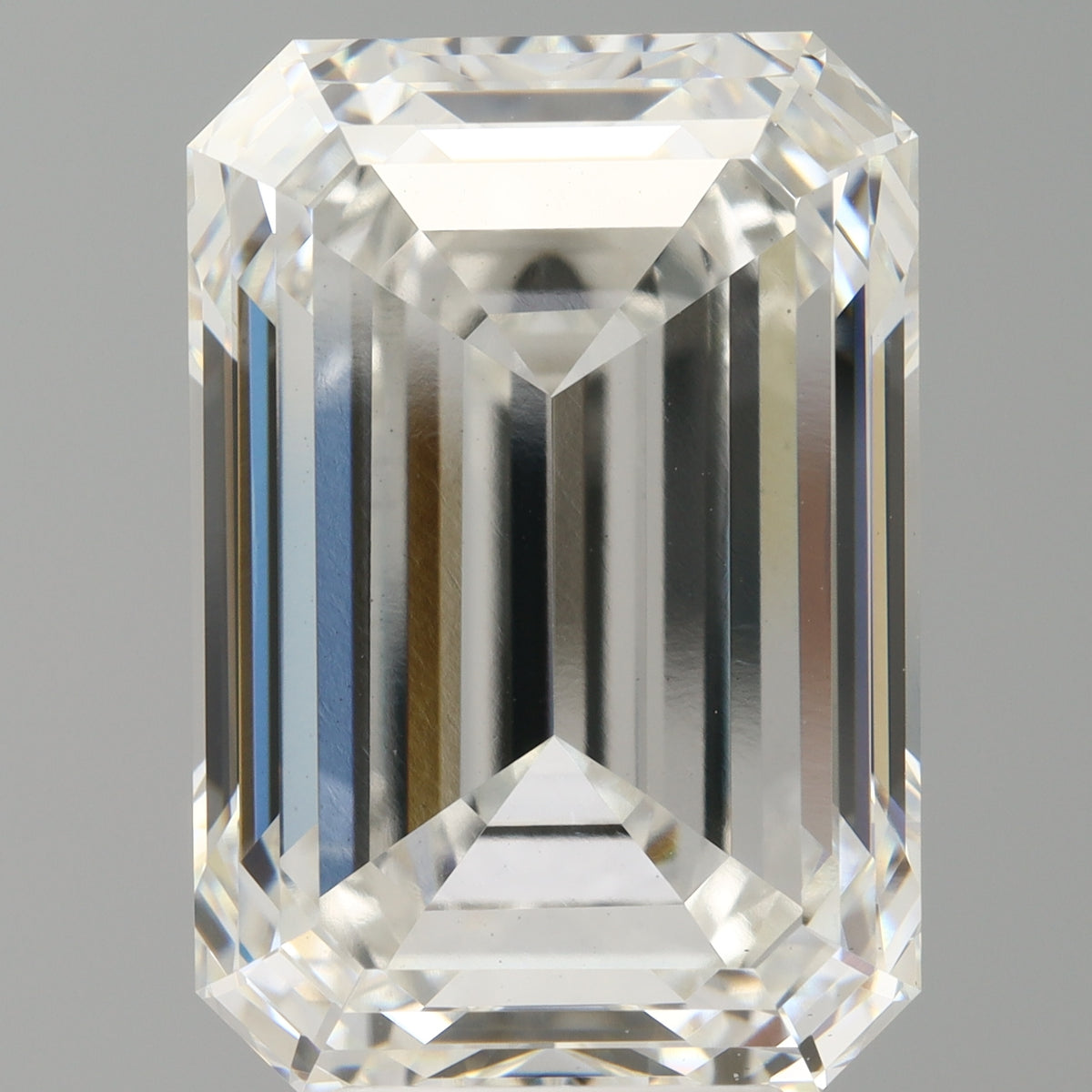 8.53 Carat Emerald Shaped, Ideal Cut, F Color, VS1 Clarity, IGI Certified Lab Grown Diamond