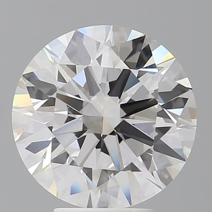 5.06 Carat Round Shaped, Excellent Cut, E Color, VVS2 Clarity, IGI Certified Lab Grown Diamond