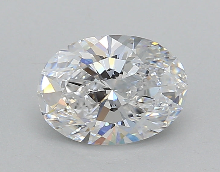 1.02 Carat Oval Shaped, Ideal Cut, D Color, VVS1 Clarity, IGI Certified Lab Grown Diamond