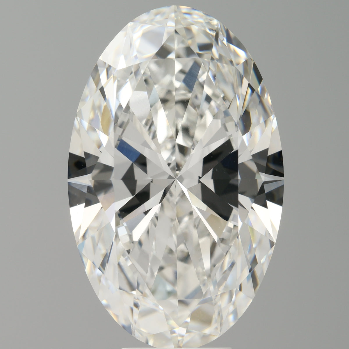 9.08 Carat Oval Shaped, Ideal Cut, E Color, VVS2 Clarity, IGI Certified Lab Grown Diamond