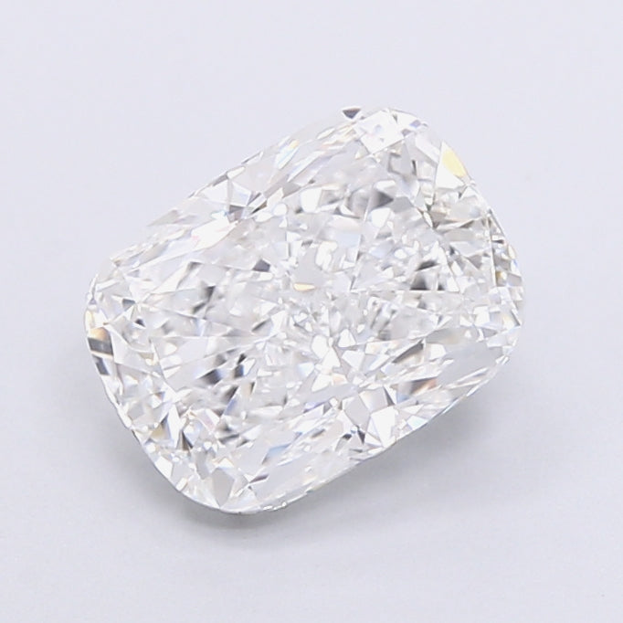 1.76 Carat Cushion Shaped, Very Good Cut, E Color, VVS2 Clarity, IGI Certified Lab Grown Diamond