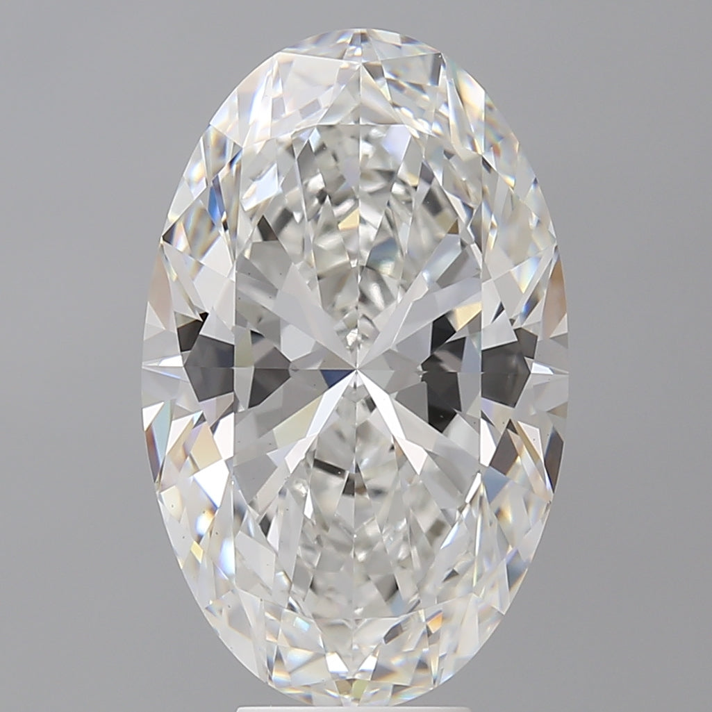 8.10 Carat Oval Shaped, Ideal Cut, F Color, VS1 Clarity, IGI Certified Lab Grown Diamond