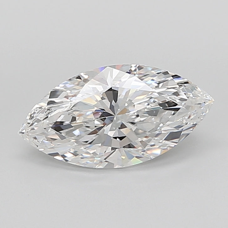 4.59 Carat Marquise Shaped, Ideal Cut, E Color, VVS2 Clarity, IGI Certified Lab Grown Diamond