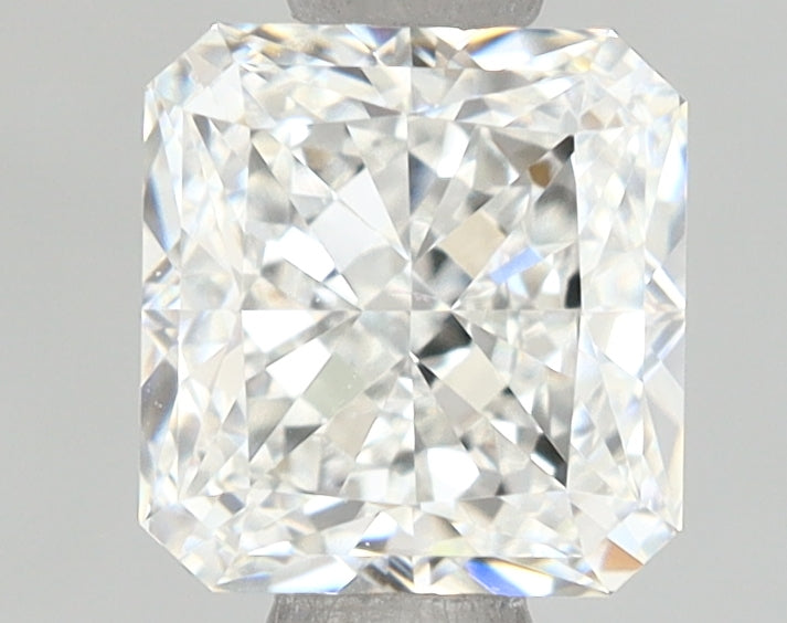1.47 Carat Radiant Shaped, Ideal Cut, E Color, VVS1 Clarity, IGI Certified Lab Grown Diamond