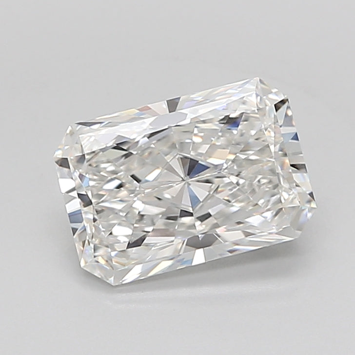 2.02 Carat Radiant Shaped, Ideal Cut, F Color, VVS1 Clarity, IGI Certified Lab Grown Diamond
