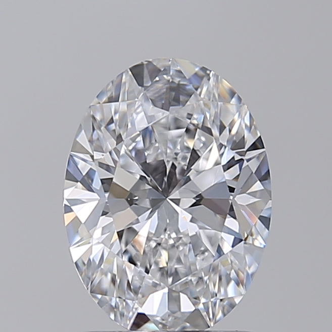 1.54 Carat Oval Shaped, Ideal Cut, D Color, VVS1 Clarity, IGI Certified Lab Grown Diamond