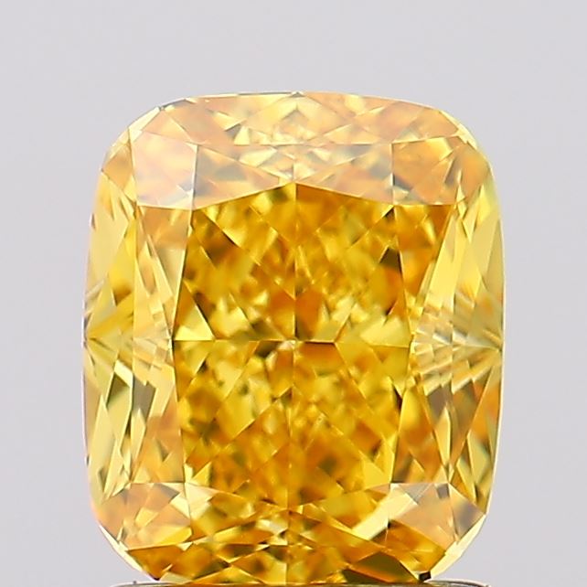 1.56 Carat Cushion Shaped, Excellent Cut, VVS2 Clarity, IGI Certified Lab Grown Diamond