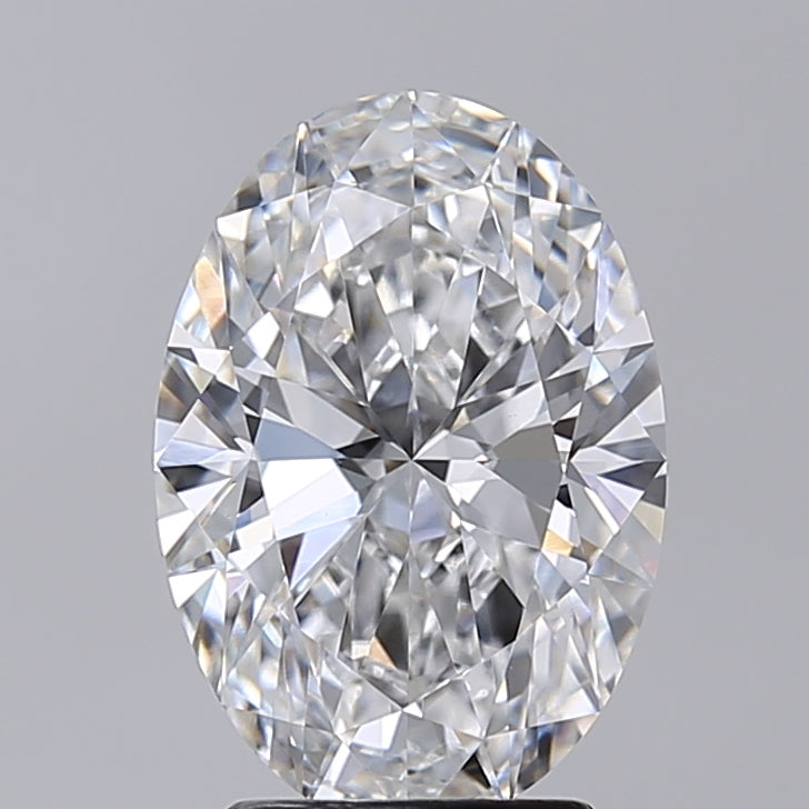 3.00 Carat Oval Shaped, Excellent Cut, D Color, VVS2 Clarity, IGI Certified Lab Grown Diamond