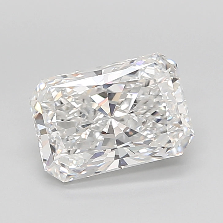 3.55 Carat Radiant Shaped, Ideal Cut, E Color, VVS2 Clarity, IGI Certified Lab Grown Diamond