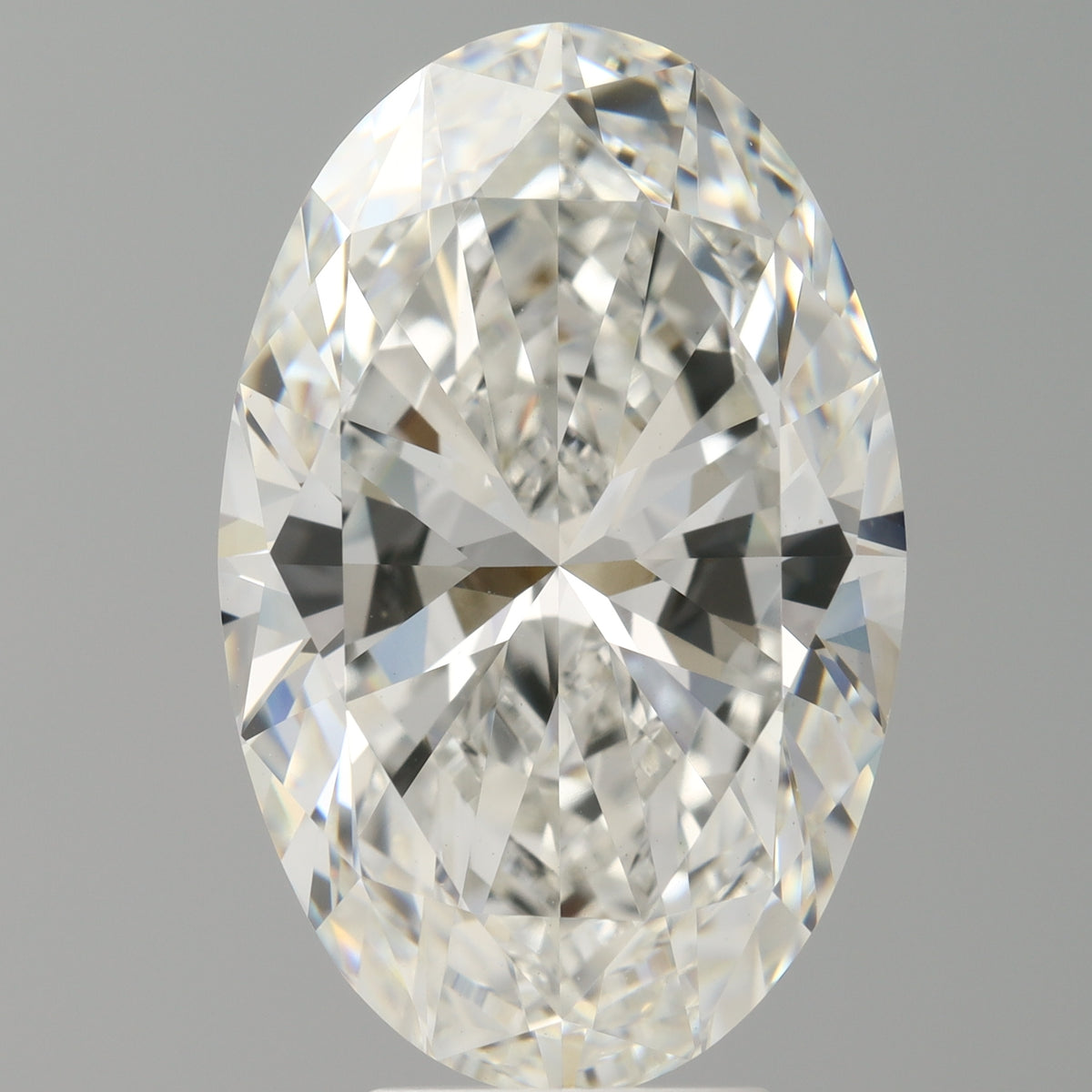 6.58 Carat Oval Shaped, Excellent Cut, F Color, VVS2 Clarity, IGI Certified Lab Grown Diamond