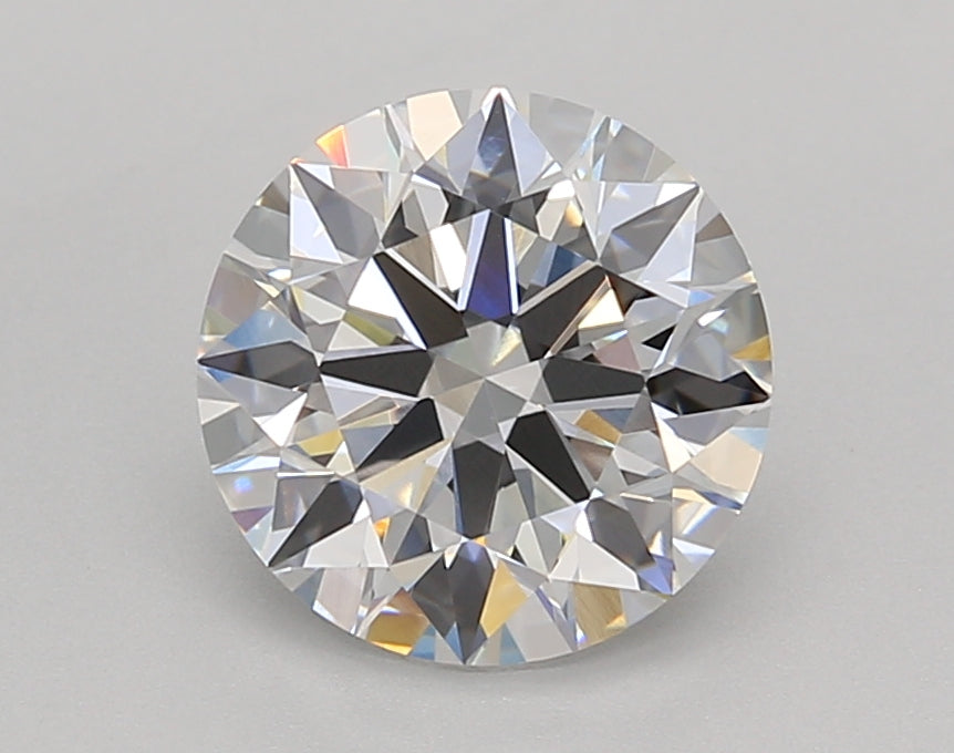 2.02 Carat Round Shaped, Ideal Cut, D Color, VVS2 Clarity, IGI Certified Lab Grown Diamond