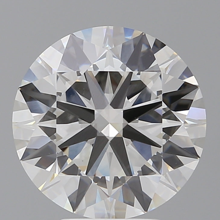 5.54 Carat Round Shaped, Ideal Cut, F Color, VVS2 Clarity, IGI Certified Lab Grown Diamond