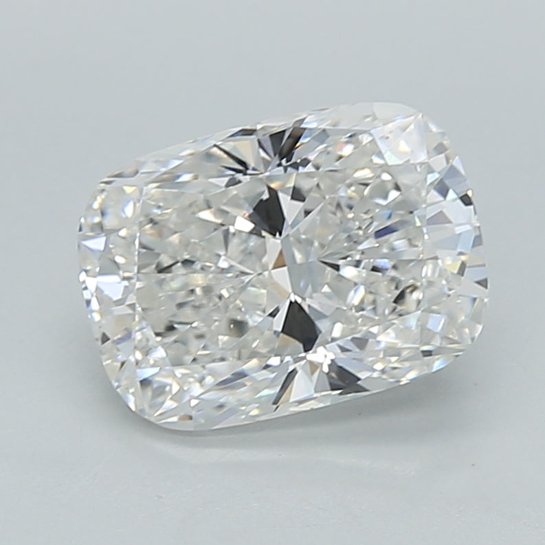2.06 Carat Cushion Shaped, Ideal Cut, E Color, VVS2 Clarity, IGI Certified Lab Grown Diamond