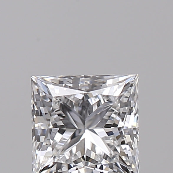 0.52 Carat Princess Shaped, Excellent Cut, D Color, VVS1 Clarity, IGI Certified Lab Grown Diamond