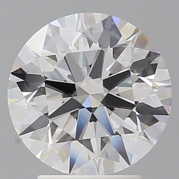 3.06 Carat Round Shaped, Ideal Cut, E Color, VVS2 Clarity, IGI Certified Lab Grown Diamond