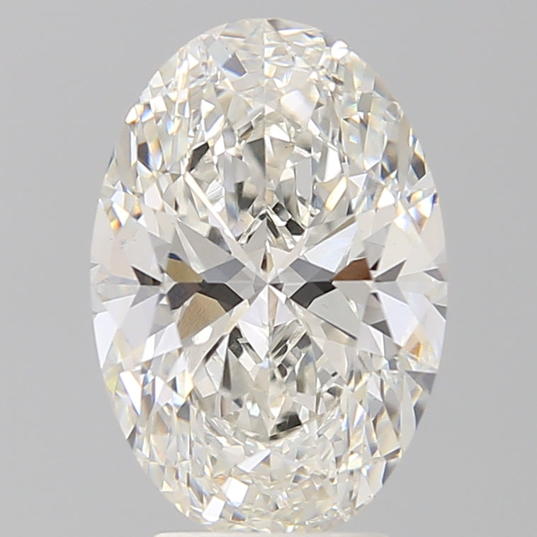 4.27 Carat Oval Shaped, Ideal Cut, G Color, VS1 Clarity, IGI Certified Lab Grown Diamond