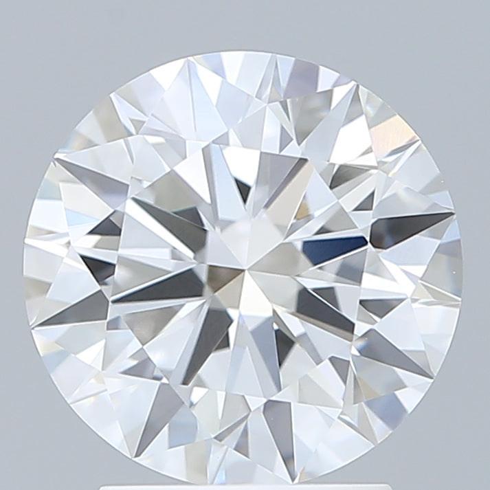 2.60 Carat Round Shaped, Ideal Cut, D Color, VVS1 Clarity, IGI Certified Lab Grown Diamond