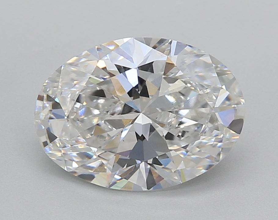 2.52 Carat Oval Shaped, Excellent Cut, E Color, VS2 Clarity, IGI Certified Lab Grown Diamond